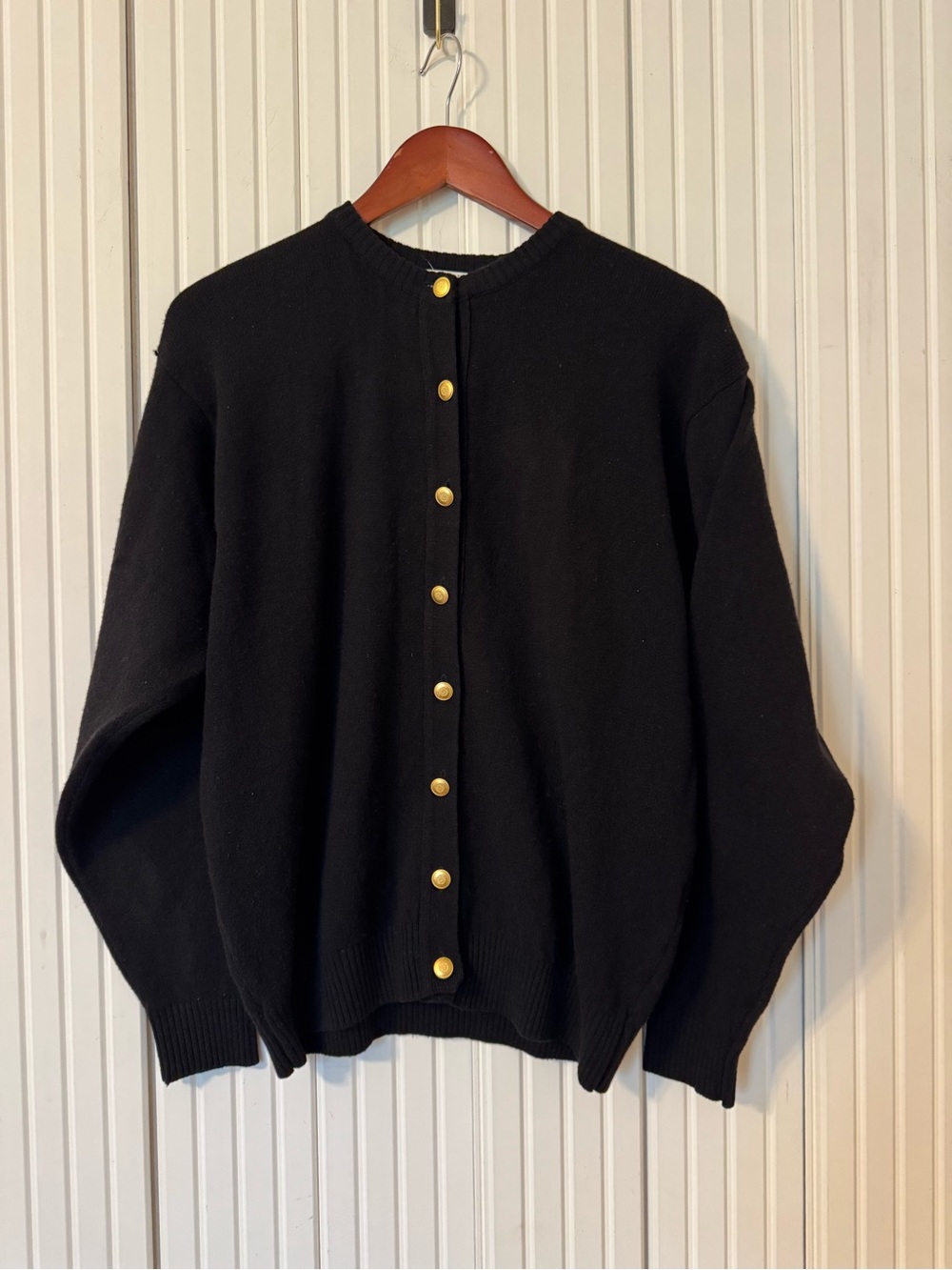 VTG Pendelton 100% Wool Button Up Cardigan M Old Money Preppy Quiet Luxury